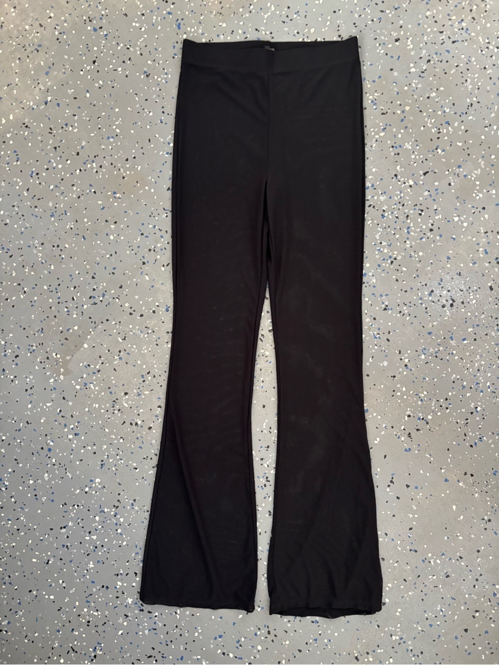Kendall & Kylie sheer black mesh pants